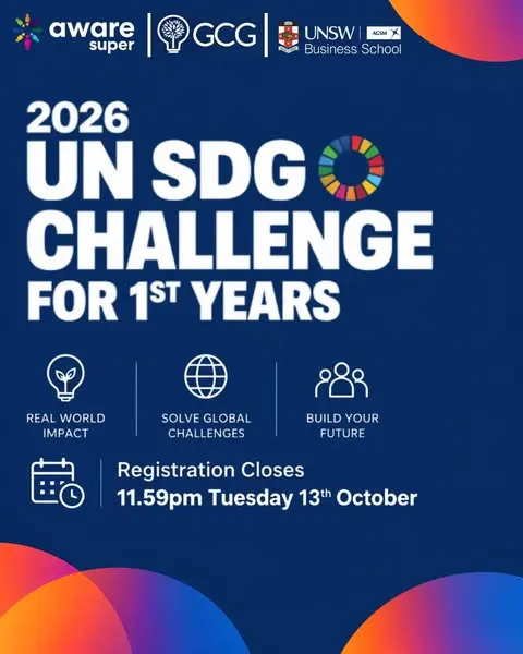 Cover for UN SDG Challenge for First Years