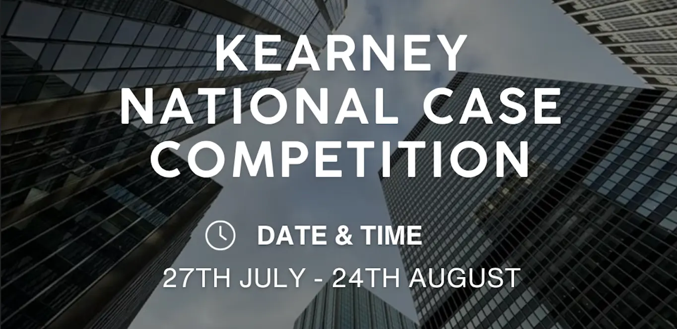 Cover for 2026 Kearney National Case Competition